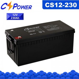 CSPower CS12-230 VRLA AGM bateria iraunkorra