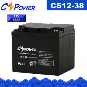 CSPower CS12-38 Durable VRLA AGM Battery