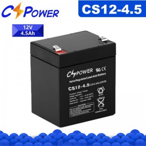 CSPower CS12-4.5 ટકાઉ VRLA AGM બેટરી