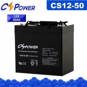 Batería VRLA AGM duradera CSPower CS12-50