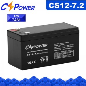 CSPower CS12-7.2 Bateri VRLA AGM Tahan Lama