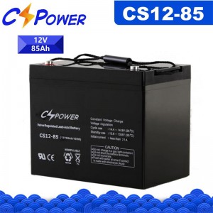 CSPower CS12-85 hållbart VRLA AGM-batteri (24,8 kg)