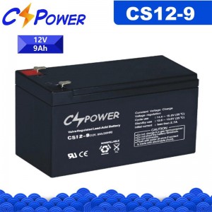 CSPower CS12-9.0 Duorsume VRLA AGM Batterij