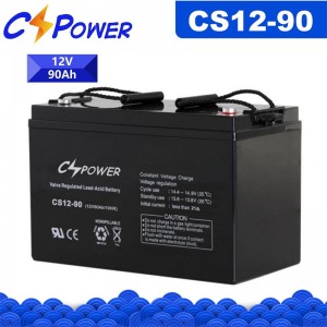 CSPower CS12-90(10HR) แบตเตอรี่ VRLA AGM ที่ทนทาน