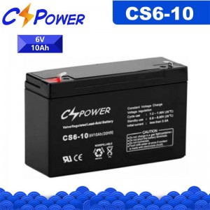 CSPower CS6-10 Duorsume VRLA AGM Batterij