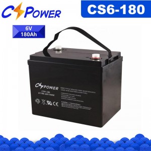 CSPower CS6-180 vastupidav VRLA AGM aku