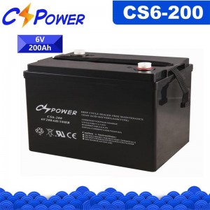 CSPower CS6-200 Holdbart VRLA AGM-batteri