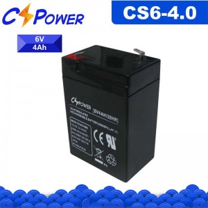 CSPower CS6-4.0 টেকসই VRLA AGM ব্যাটারি