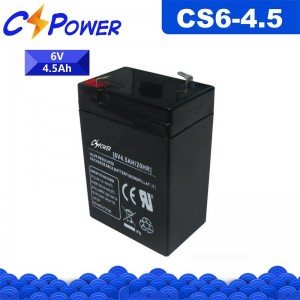 CSPower CS6-4.5 Durable VRLA AGM Battery
