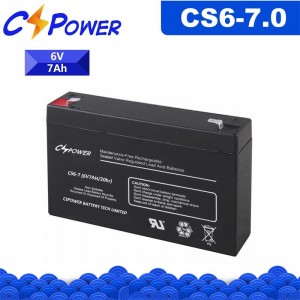 CSPower CS6-7 ਟਿਕਾਊ VRLA AGM ਬੈਟਰੀ