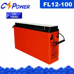 CSPower FL12-100 Front Terminal Gel Batteri