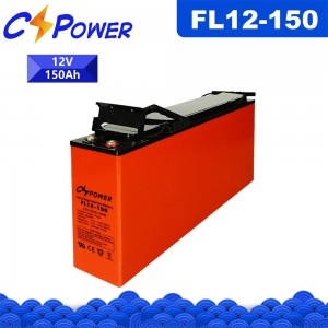 CSPower FL12-150 Front Terminal Gel Batterij