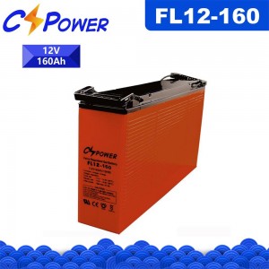 CSPower FL12-160 gelbatterij aan de voorkant