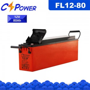CSPower FL12-80 Front Terminal Gel Batteri