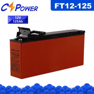 CSPower FT12-125 Durable VRLA AGM-Baterio