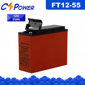 CSPower FT12-55 vastupidav VRLA AGM aku