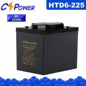 CSPower HTD6-225 Deep Cycle VRLA AGM батареясы