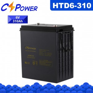 CSPower HTD6-310 Deep Cycle VRLA AGM-batteri