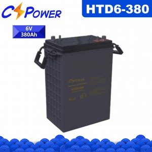 CSPower HTD6-380 Deep Cycle VRLA AGM סוללת