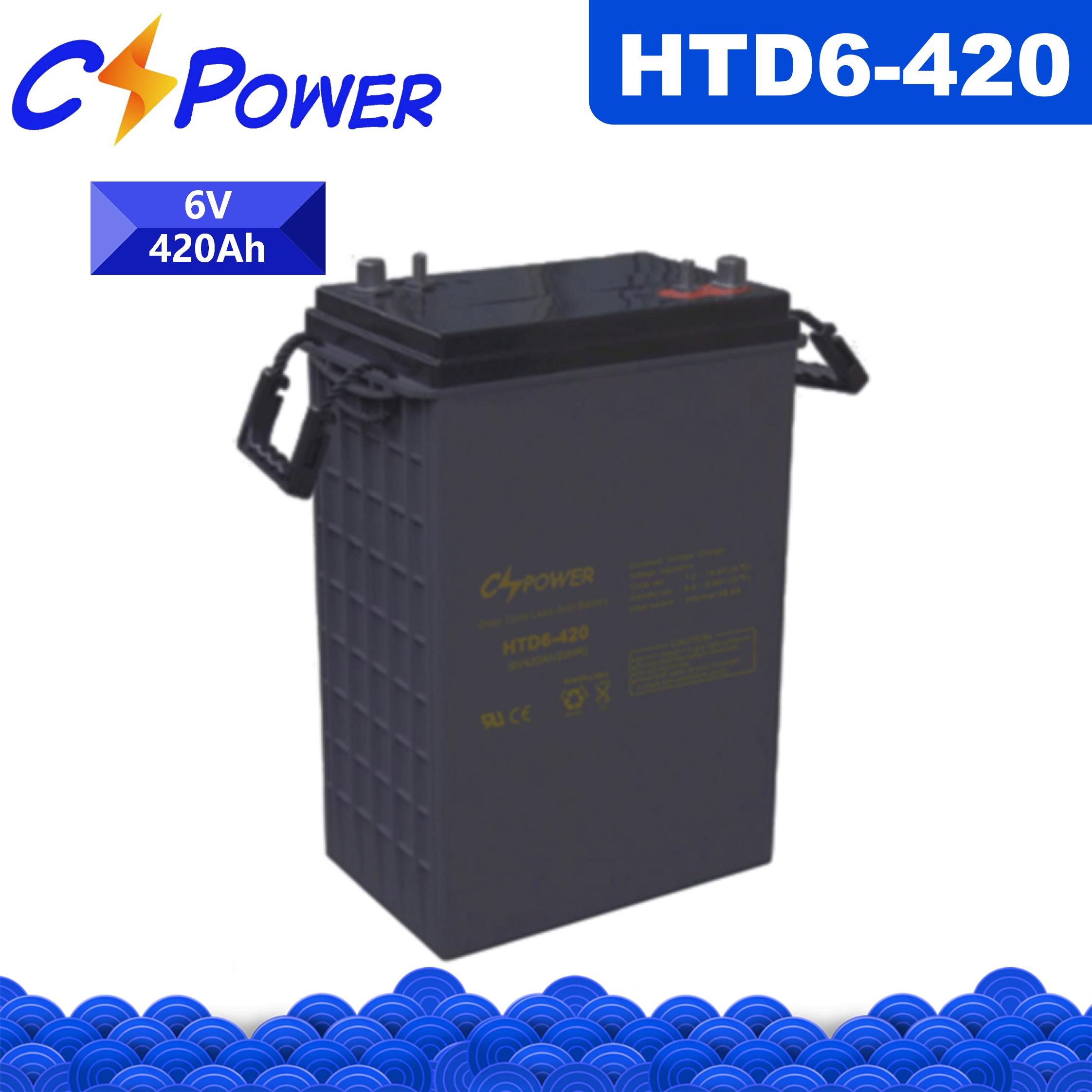 CSPower HTD6-420 Deep Cycle VRLA AGM Battery
