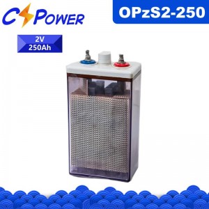 CSPower OPzS2-250 ట్యూబులర్ ఫ్లడెడ్ బ్యాటరీ