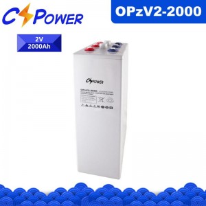 CSPower OPzV2-2000 Deep Cycle Tubular GEL-batteri