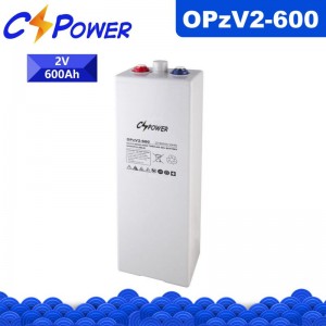 CSPower OPzV2-600 ಡೀಪ್ ಸೈಕಲ್ ಟ್ಯೂಬುಲರ್ GEL ಬ್ಯಾಟರಿ