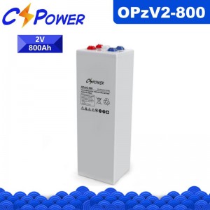 CSPower OPzV2-800 แบตเตอรี่เจลแบบท่อรอบลึก