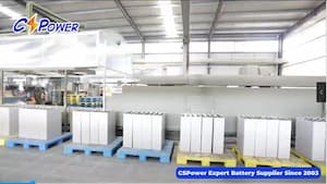 Video:  CSPower Tubular OPzV Gel Solar Batteries Factory Daily