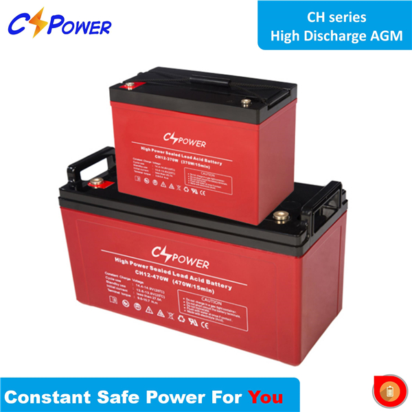 ODM Slim Agm Battery Manufacturer –  CH High Discharge Agm UPS Battery – CSPOWER