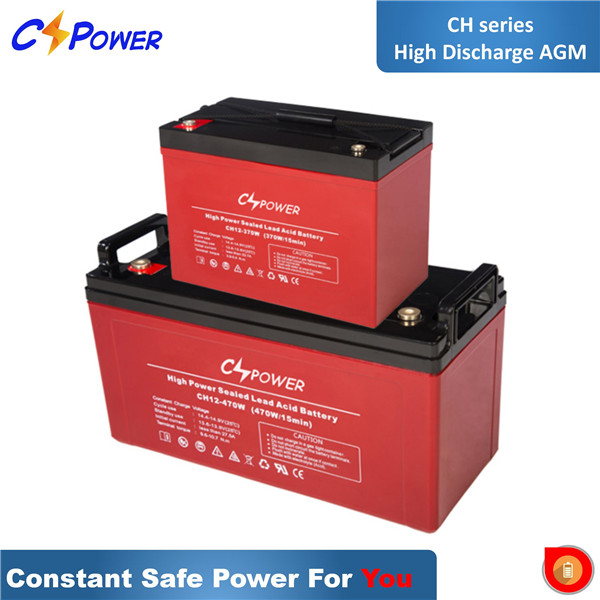 ODM 12v Deep Cycle Agm Battery Suppliers –  CH SERIES * HIGH DISCHARGE AGM BATTERY – CSPOWER