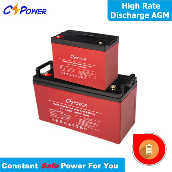 CSPower High Discharge Rate AGM Battery
