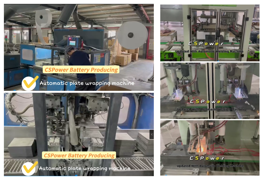 CSpower Factory updated with more automatic plate-packing machines and Automatic welding Machine