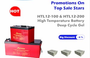 CSPower’s 20th Anniversary Extravaganza: 6% Discount on HTL12-100/200 Batteries