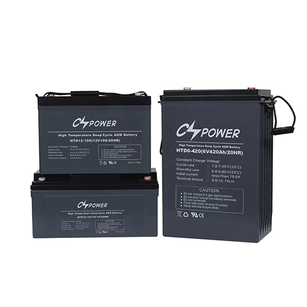 ODM Front Terminal Agm Battery –  HTD SERIES *  LONG LIFE DEEP CYCLE VRLA AGM BATTERY – CSPOWER