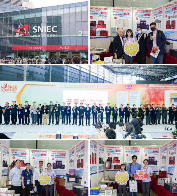 CSPower Battery Tech CO., Ltd သည် SNEC 16th 2023 Solar PV Exhibition တွင် ထွန်းလင်းတောက်ပနေသည်