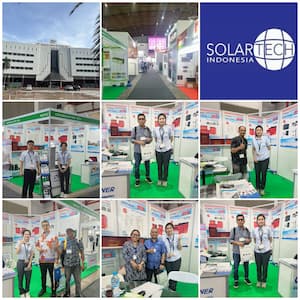 CSPower causa sensación en la exposición SolarTech Indonesia 2024