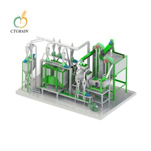 China wholesale Flour Milling Machine – 20 ton per day – Chinatown