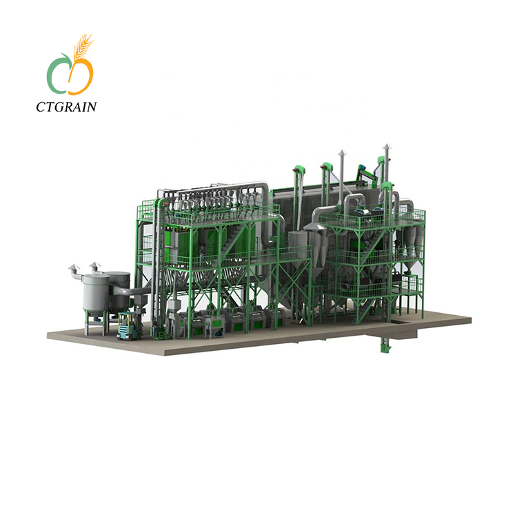Top Suppliers Wheat Flour Milling Machine 150t - 120 Ton Wheat Flour Mill Plant – Chinatown