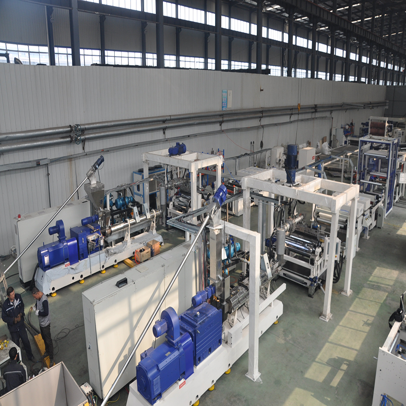 Professional China Plastic Board Extrusion - PET sheet production line – Cuishi