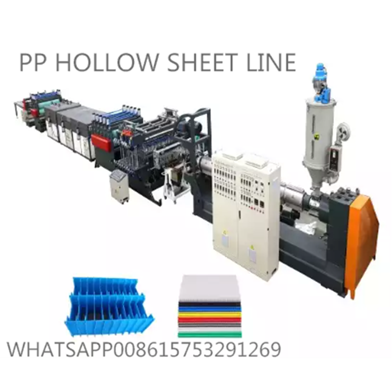 PP hollow sheet line1
