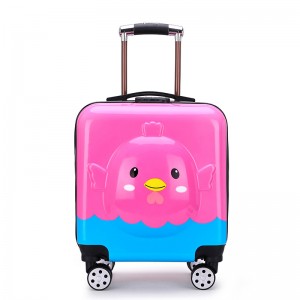 Персонализирано лого Карикатура Пътна количка Чанта за багаж Количка Ученически чанти Детски