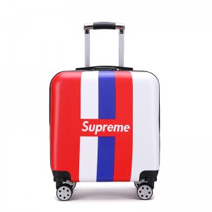 Custom Logo Cartoon Travel Trolley Luggage Bag တွန်းလှည်း ကျောင်းအိတ်ကလေးများ