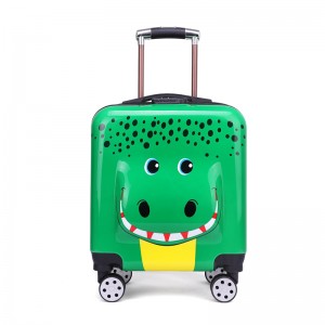 Ritenga Moko Cartoon Travel Trolley Luggage Bag Trolley School Bags Kids