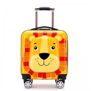 Custom Logo Cartoon Travel Trolley Luggage Bag Trolley Chikoro Mabhegi Vana