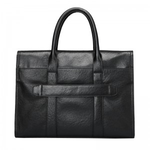 Logo New Leather Business Bag And Company Photo
