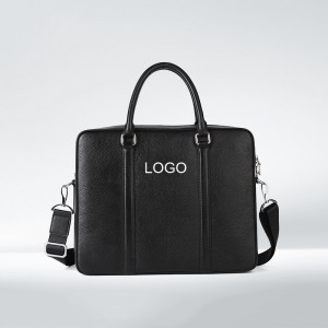 Voer Nice Leather Business Bag & Verskaffer Info uit