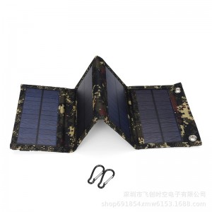 Персонализиран модерен дизајн на ранец за соларни панели на отворено