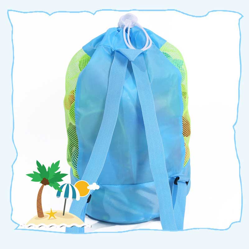 High Quality Mesh Beach Bags Collection Bag
