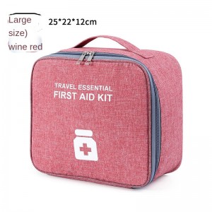 Pag-imprinta sa Logo Cool First Aid Kit Ug Pagpaila sa Tanum